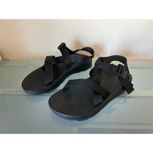 Chacos mens 12 black z cloud sandals water boating travel shoes outdoor hiking